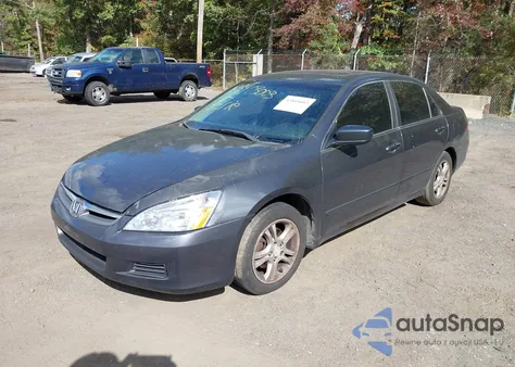 2007 Honda Accord 2.4 Ex из США, поврежденный, VIN 1HGCM56837A075003